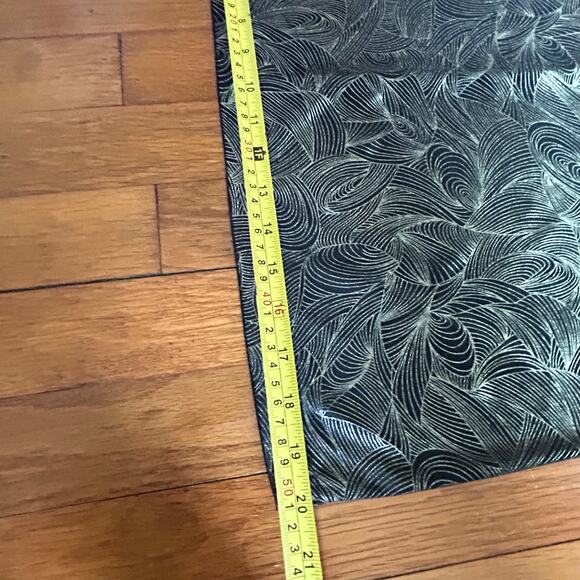 1980s Cherry Hill Metallic Silver Gold Vintage Abstract Blouse Size M - Picture 16 of 16